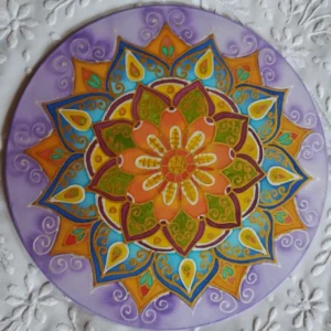 Álomvilág selyemmandala