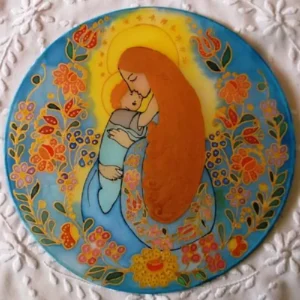 Boldogasszony selyemmandala