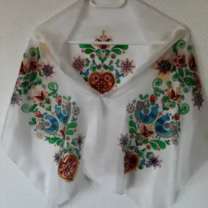 Boldogság kék madara selyemsál