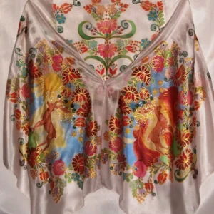 Csodaszarvas,- Életfás selyemsál