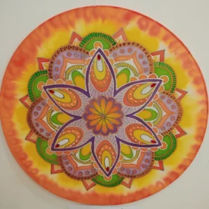 Jelenlét selyemmandala