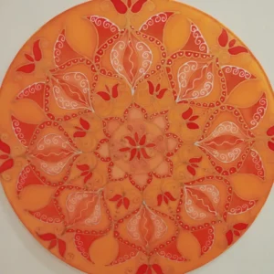 Kelyhek Királynője selyemmandala