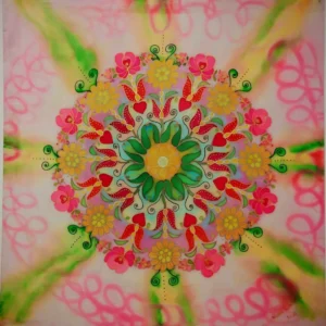 Magok Vagyunk selyemkép