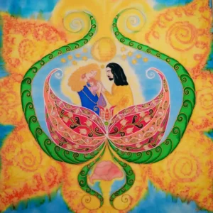 Magyar Álom selyemkép