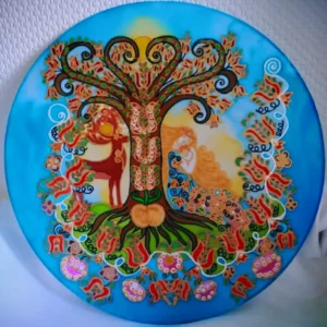 Nimród regéje részlet selyemmandala