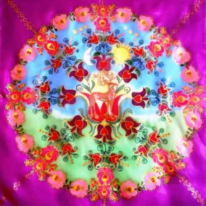 Őseredet selyemkép