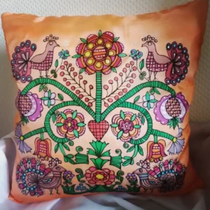 Rábaközi madárpár selyempárnahuzat