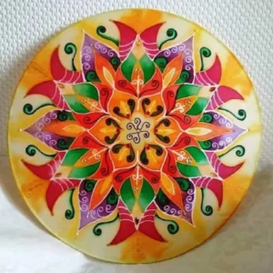 Szívem végtelenbe nyíló kapuja selyemmandala