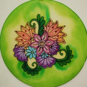 Virágzás selyemmandala